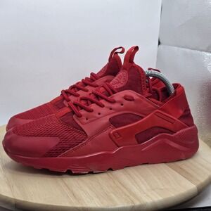 Men's Size 8.5 - Nike HUARACHE E.D.G.E Edge TXT ALL RED Sneakers